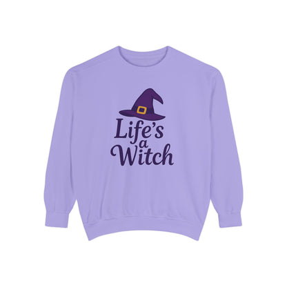 Life’s a Witch Sweatshirt – Funny Witch Hat Pullover