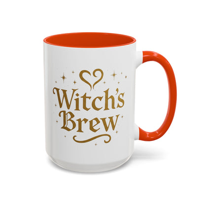 Witch’s Brew – Magical Elixir Mug (11oz & 15oz, Color Accent Options)