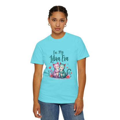 In my Libra Era – Cute Kittens Zodiac Tee