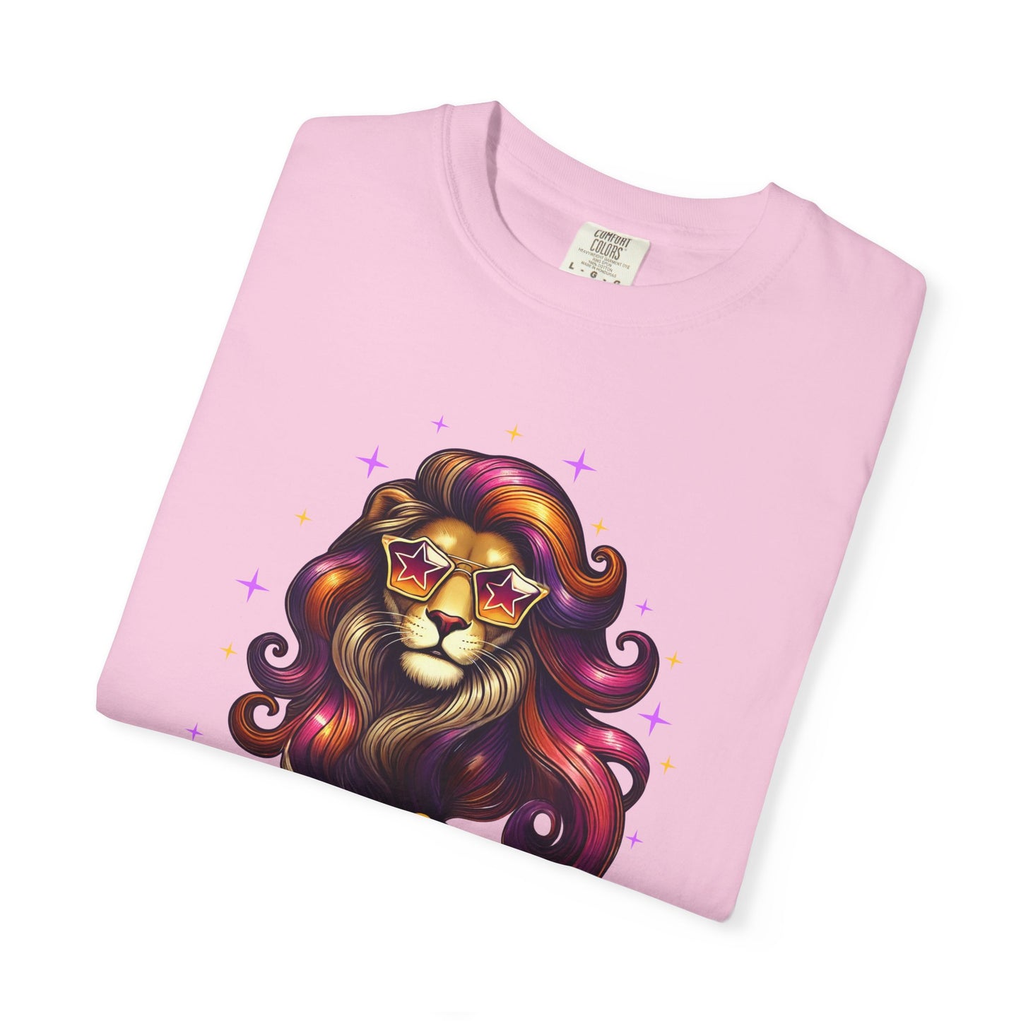 Leo Fabulous Tee – Groovy Colorful Zodiac Shirt