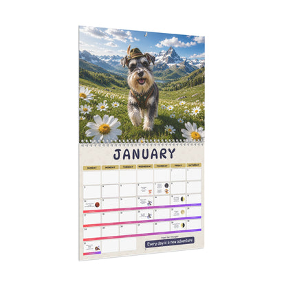 2027 Zodiac Dogs Astrology Wall Calendar