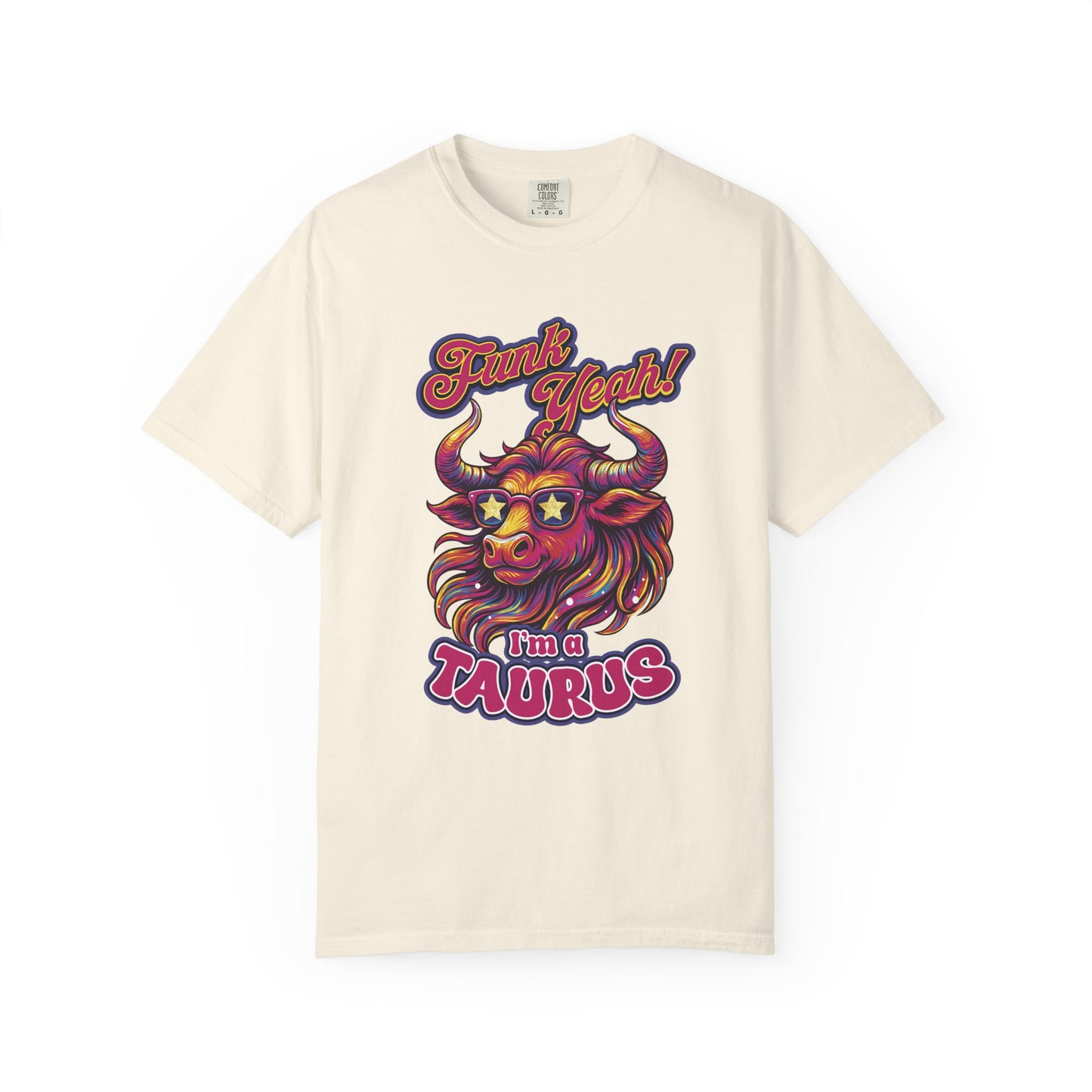 Funk Yeah I’m a Taurus Retro Tee – Multicolor Zodiac Shirt