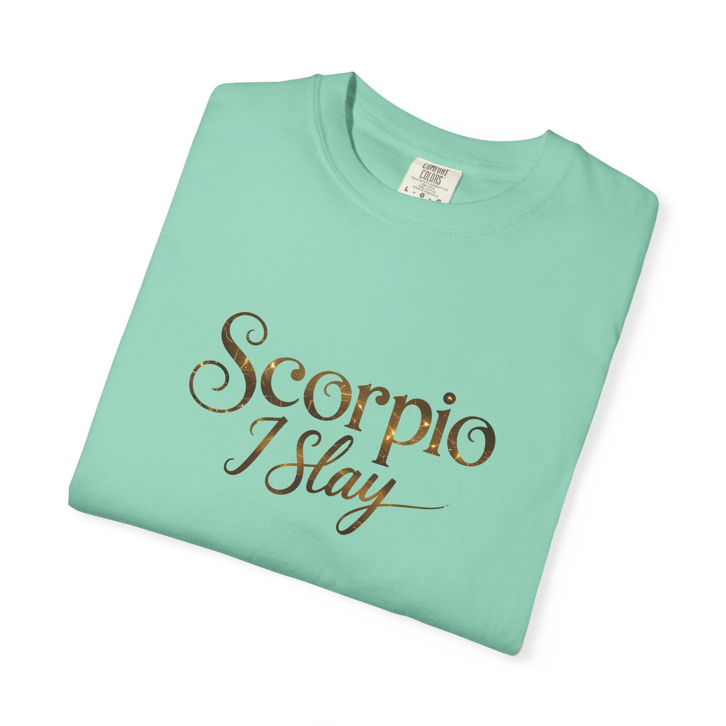 Scorpio I Slay Witchy Tee – Wicked Zodiac Shirt