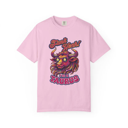Funk Yeah I’m a Taurus Retro Tee – Multicolor Zodiac Shirt