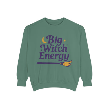 Big Witch Energy Sweatshirt – Moon Broom Pullover