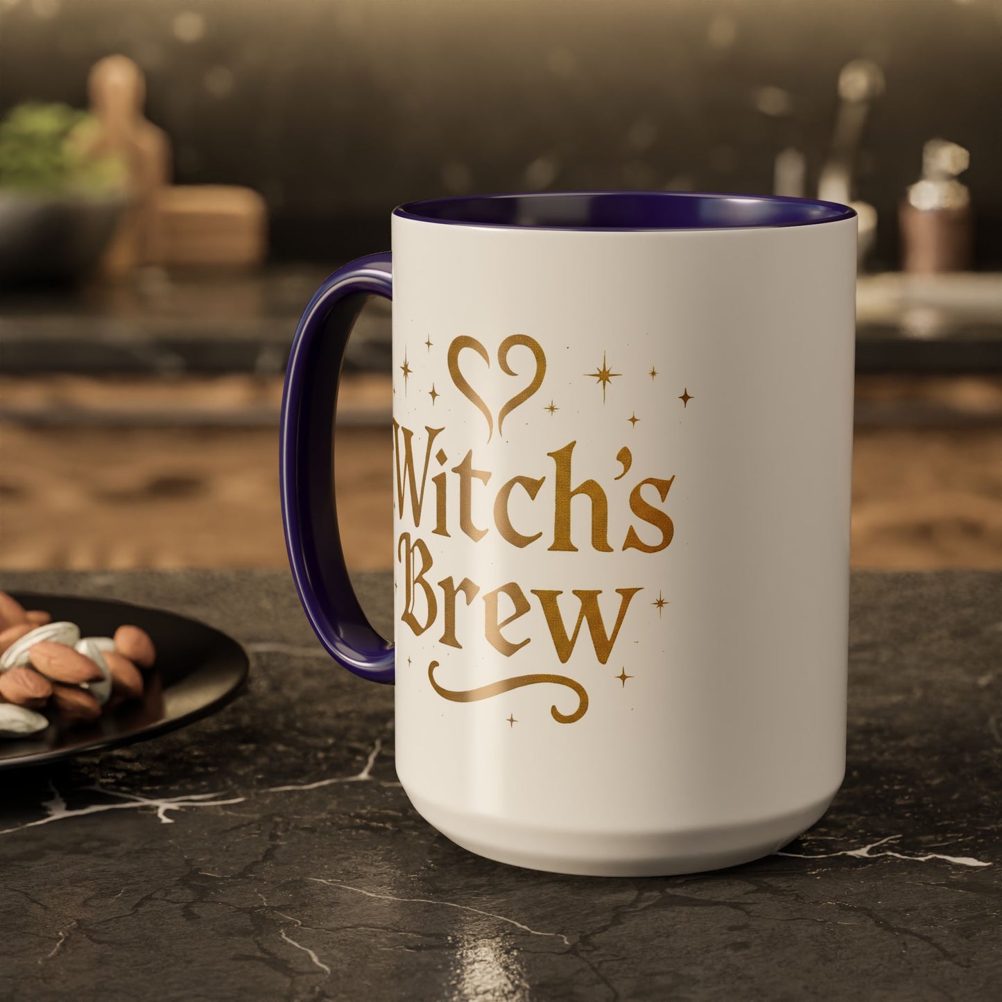 Witch’s Brew – Magical Elixir Mug (11oz & 15oz, Color Accent Options)