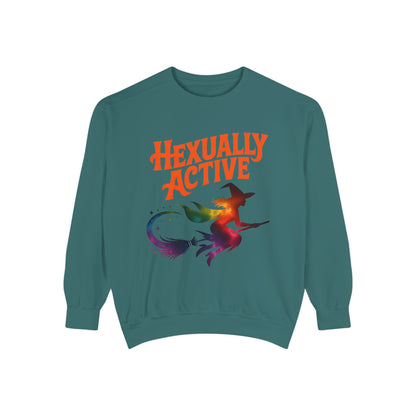 Hexually Active Sweatshirt – Retro Witch Pullover