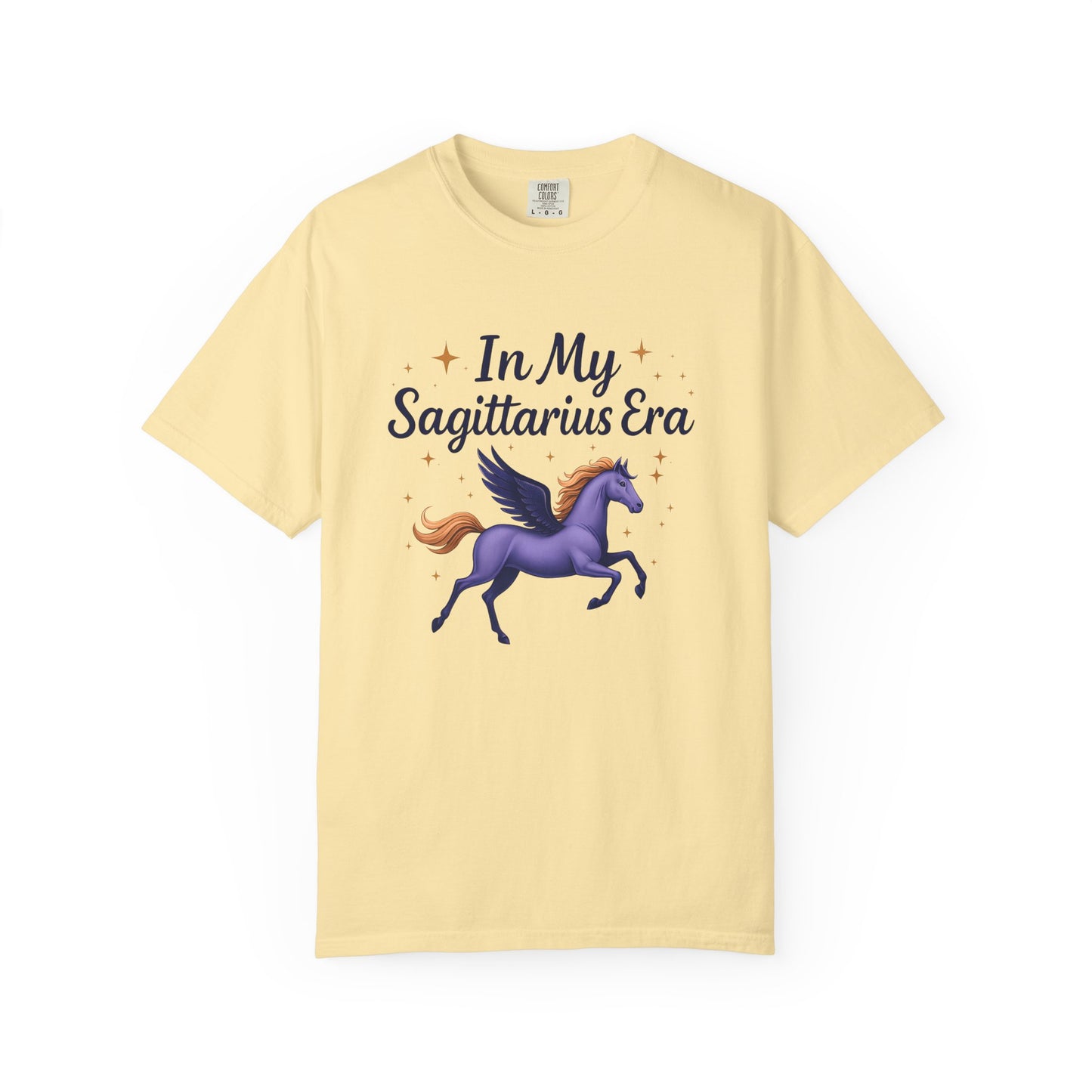 In My Sagittarius Era – Mystical Pegasus Zodiac Tee