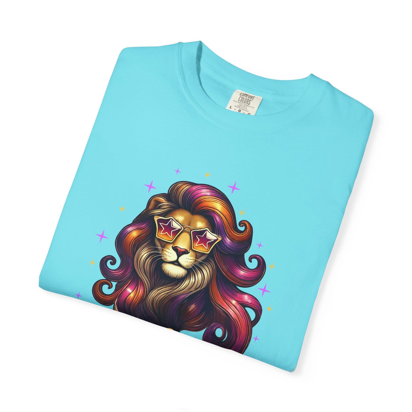 Leo Fabulous Tee – Groovy Colorful Zodiac Shirt
