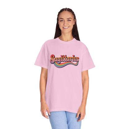 Sagittarius – Retro Wave Zodiac Tee