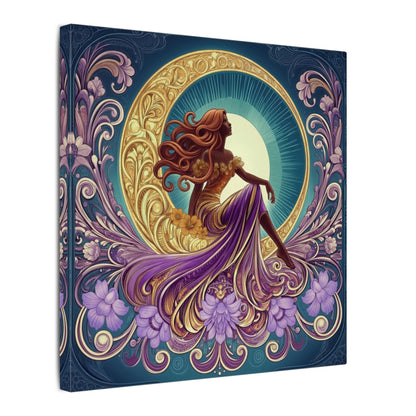 Star of the Moon | Glamorous Goddess Art Nouveau Wall Art