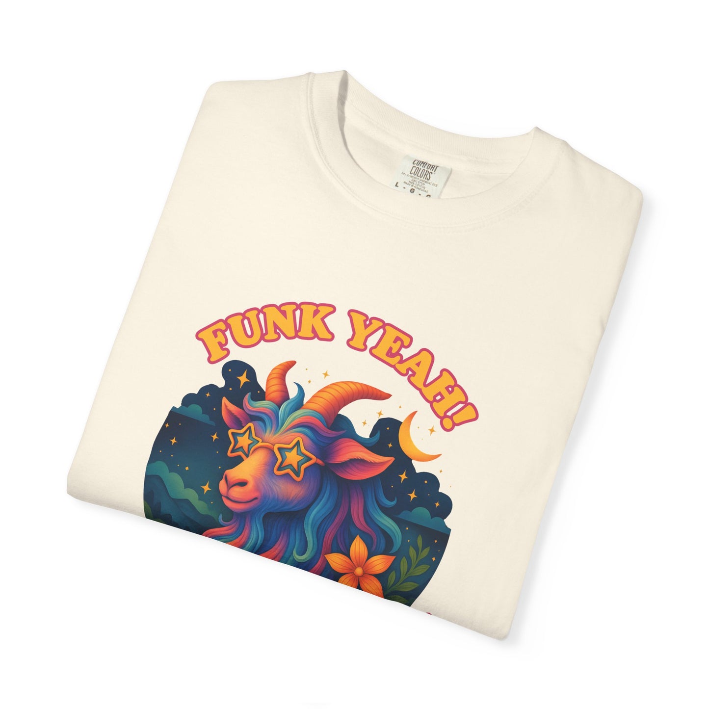 Funk Yeah! I’m a Capricorn – Retro Goat Groove Tee