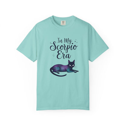 In My Scorpio Era – Mystical Black Cat Tee for the Zodiac Baddie