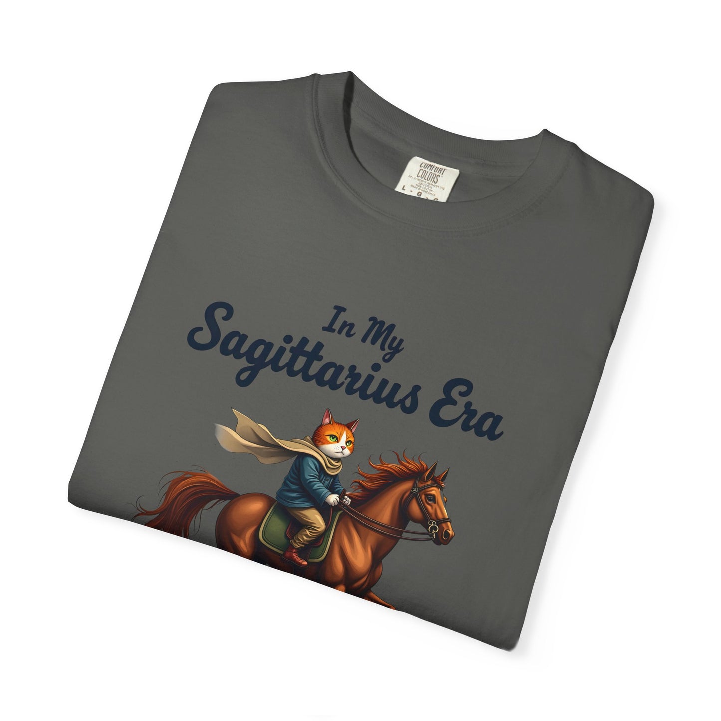 In My Sagittarius Era – Funny Free-Spirited Rider Tee