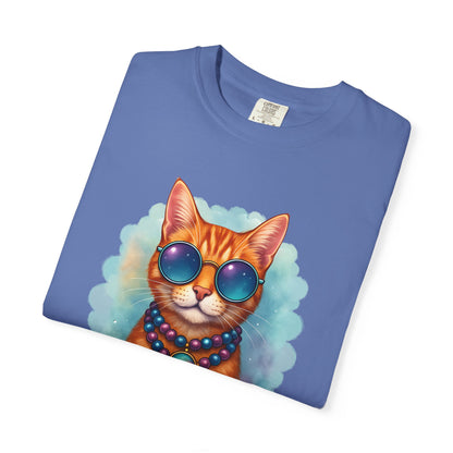 Aquarius – Colorful Cool Cat Zodiac Shirt