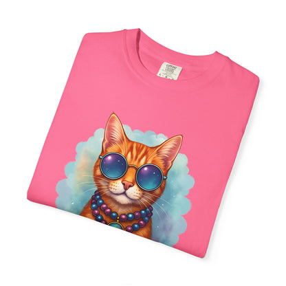 Aquarius – Colorful Cool Cat Zodiac Shirt