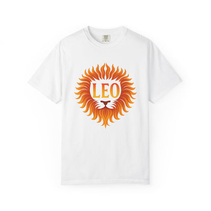 Leo Lion Flame Mane Tee - Vibrant Radiance