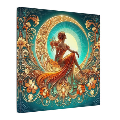 Rising Star - Glamorous Goddess Art Nouveau Wall Art
