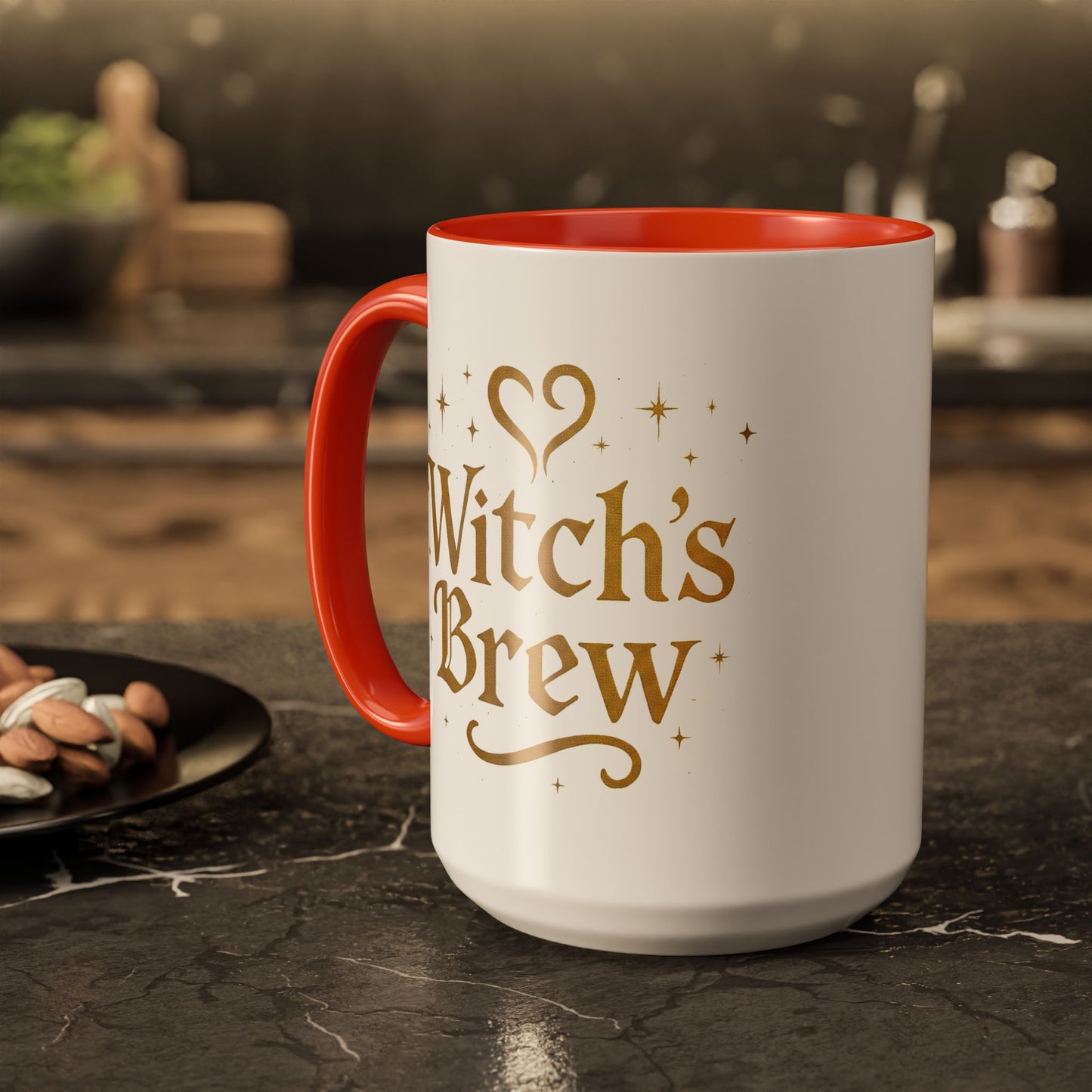 Witch’s Brew – Magical Elixir Mug (11oz & 15oz, Color Accent Options)