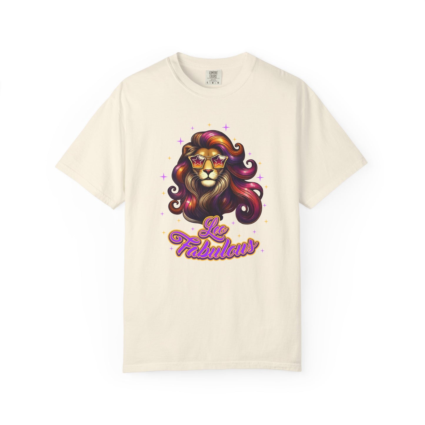 Leo Fabulous Tee – Groovy Colorful Zodiac Shirt