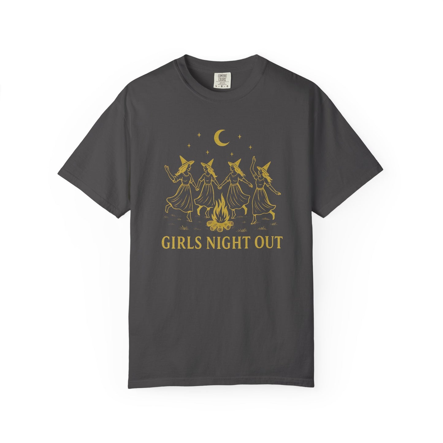 Girls Night Out Witchy Bonfire | Unisex Comfort Colors Tee