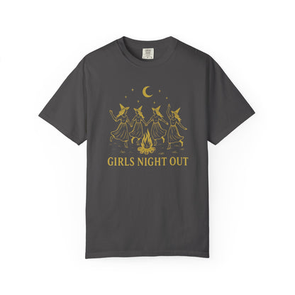 Girls Night Out Witchy Bonfire | Unisex Comfort Colors Tee