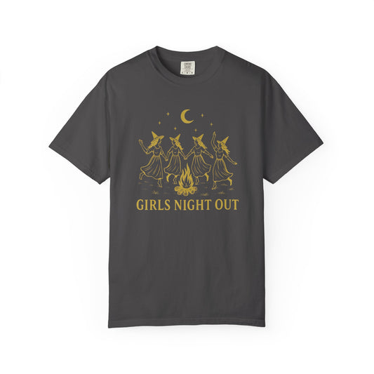 Girls Night Out Witchy Bonfire | Unisex Comfort Colors Tee