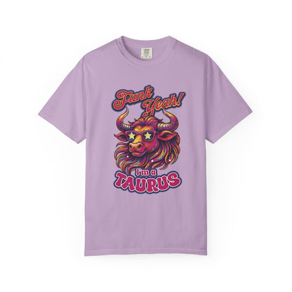 Funk Yeah I’m a Taurus Retro Tee – Multicolor Zodiac Shirt