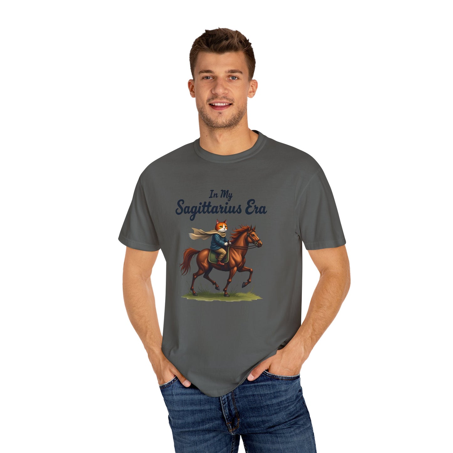 In My Sagittarius Era – Funny Free-Spirited Rider Tee