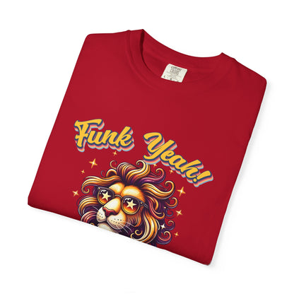 Funk Yeah I’m a Leo- Retro Groovy Lion T-Shirt