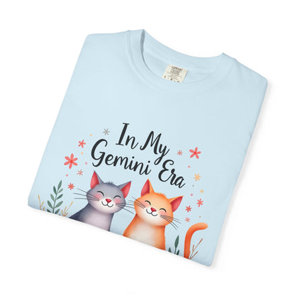 In My Gemini Era – Colorful Zodiac Cats Shirt