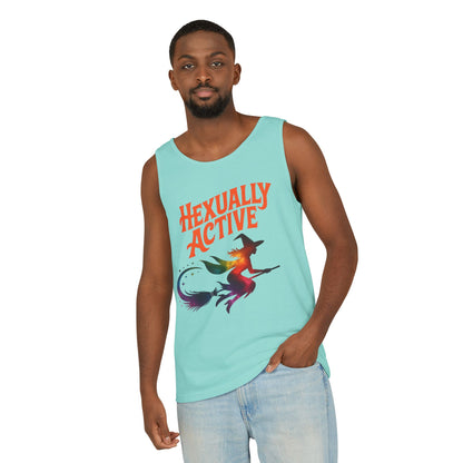 Hexually Active – Cheeky Rainbow Witch Tank