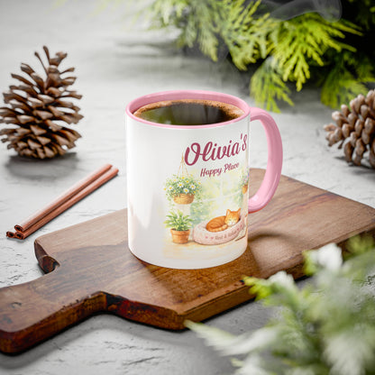 Personalized Cat Coffee Mug
