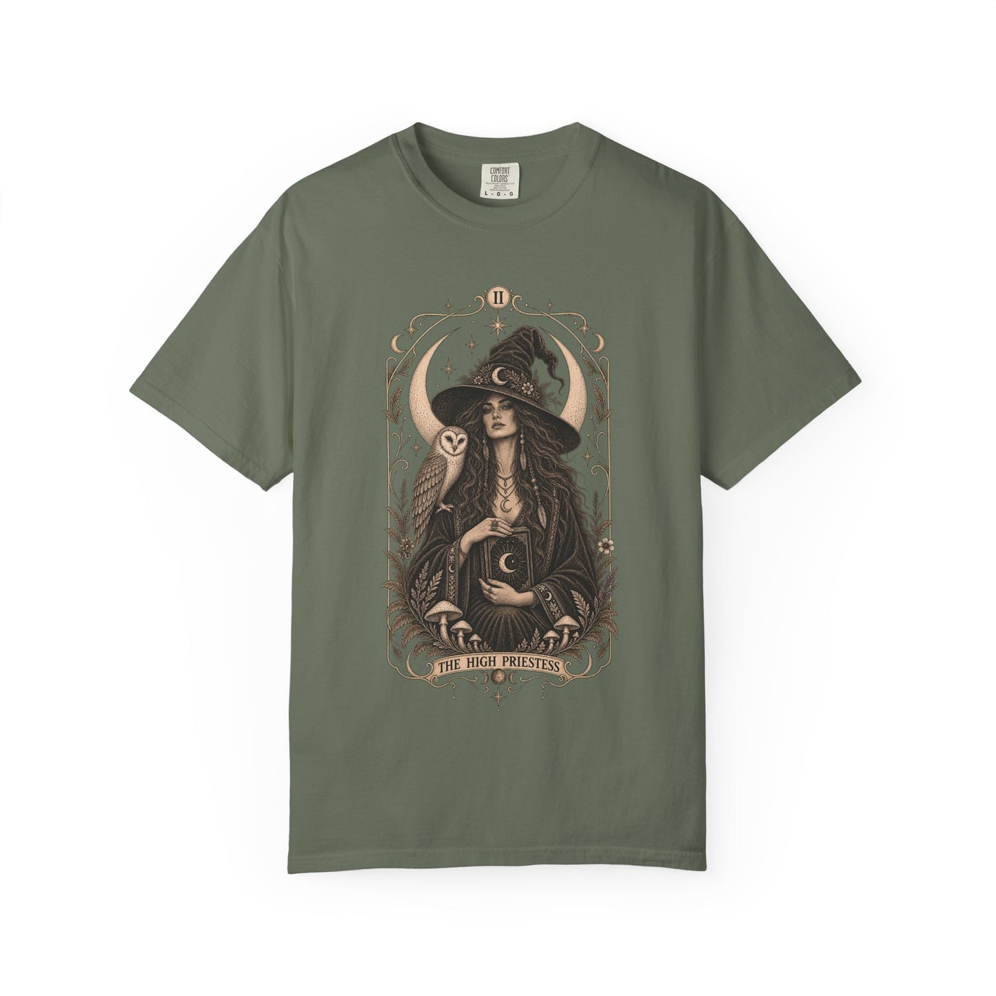 High Priestess Shirt | Tarot Witchy Graphic Tee