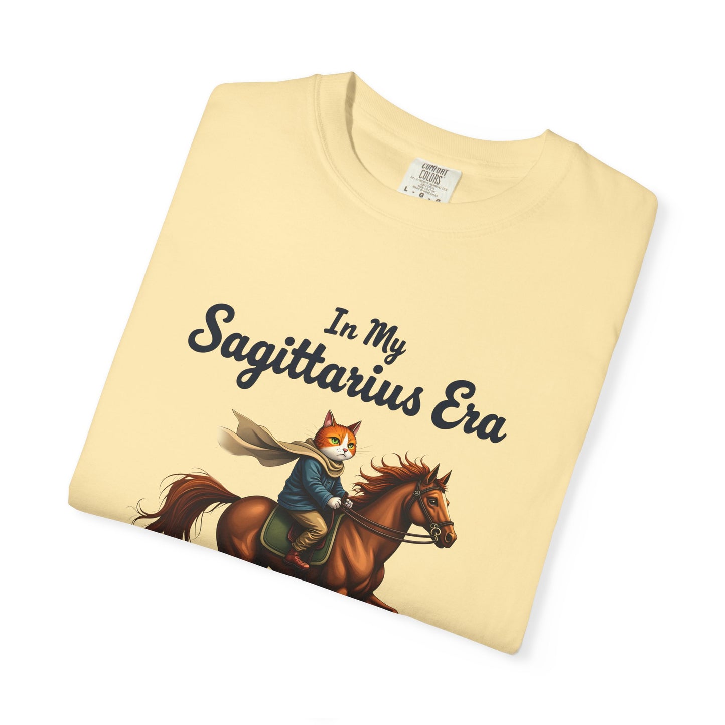 In My Sagittarius Era – Funny Free-Spirited Rider Tee