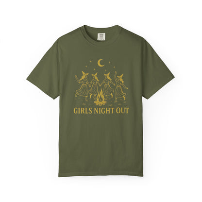 Girls Night Out Witchy Bonfire | Unisex Comfort Colors Tee