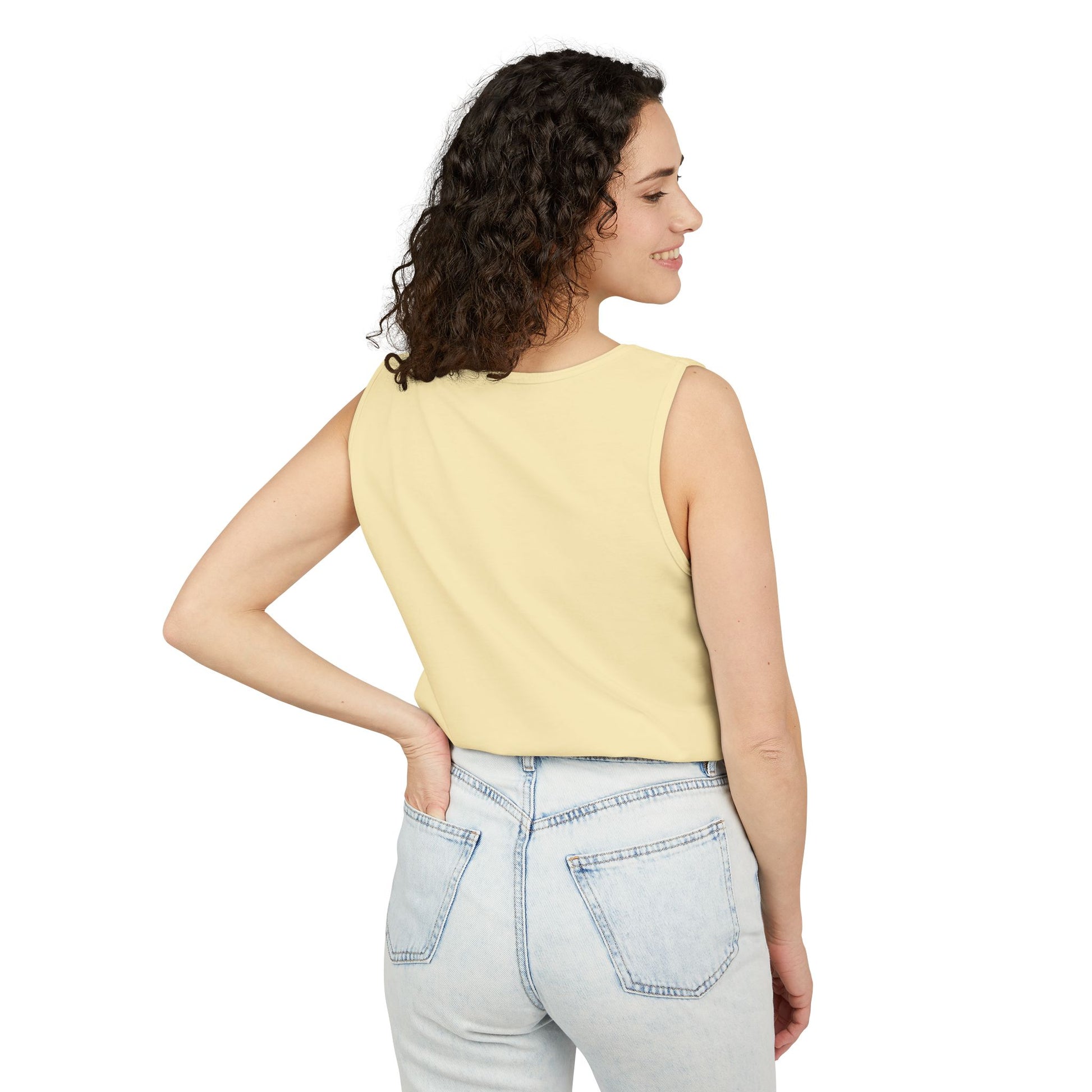 I'm Super Natural - Retro Affirmation virgo Tank Top (Unisex)