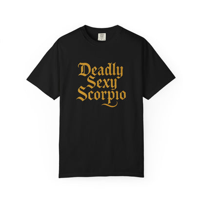 Deadly Sexy Scorpio Tee – Wicked Zodiac Shirt
