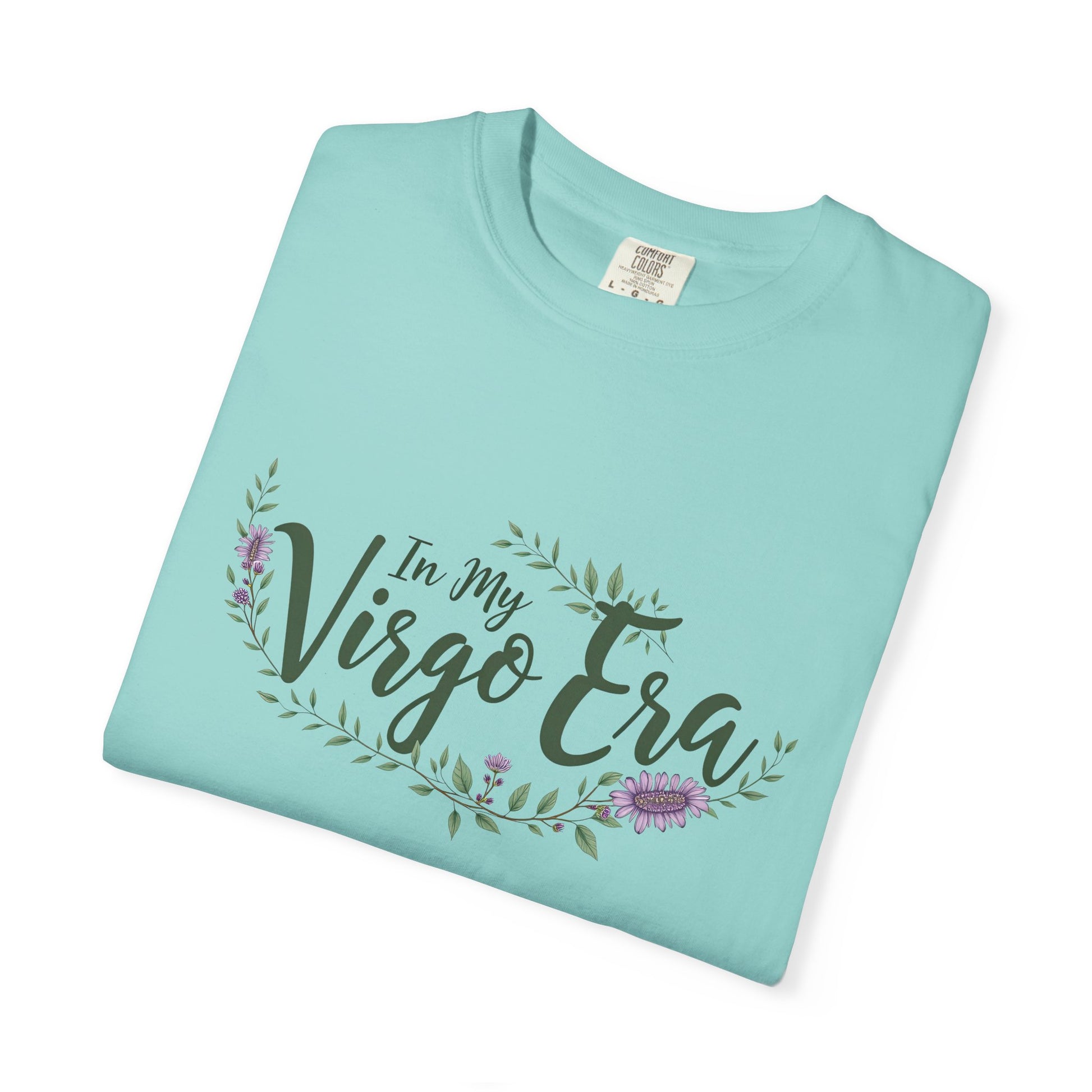 In My Virgo Era – Pretty Floral Zodiac Tee