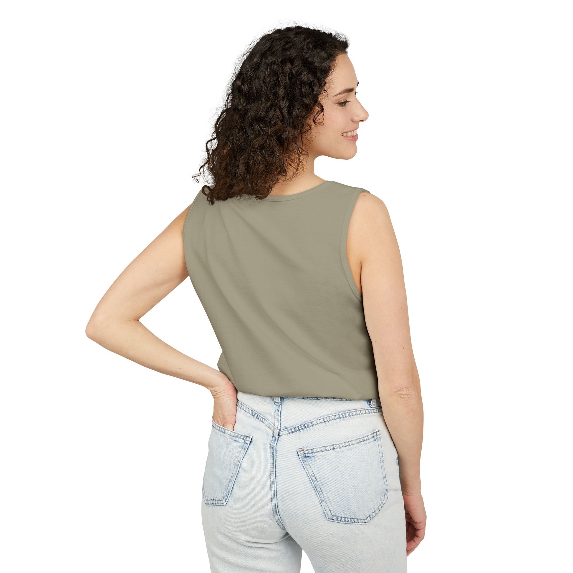 I'm Super Natural - Retro Affirmation virgo Tank Top (Unisex)