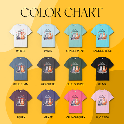 In My Gemini Era – Colorful Zodiac Cats Shirt