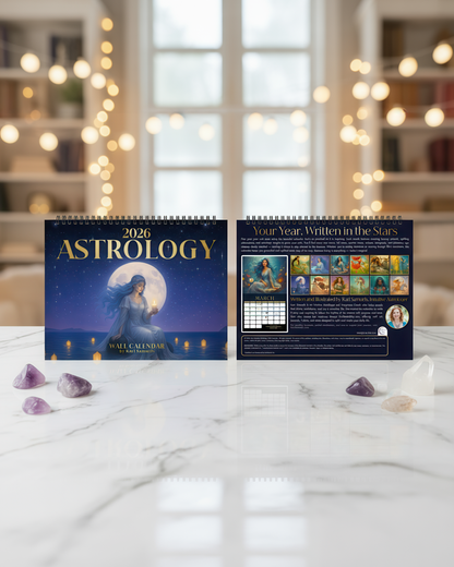 2026 Astrology Goddess Art Wall Calendar