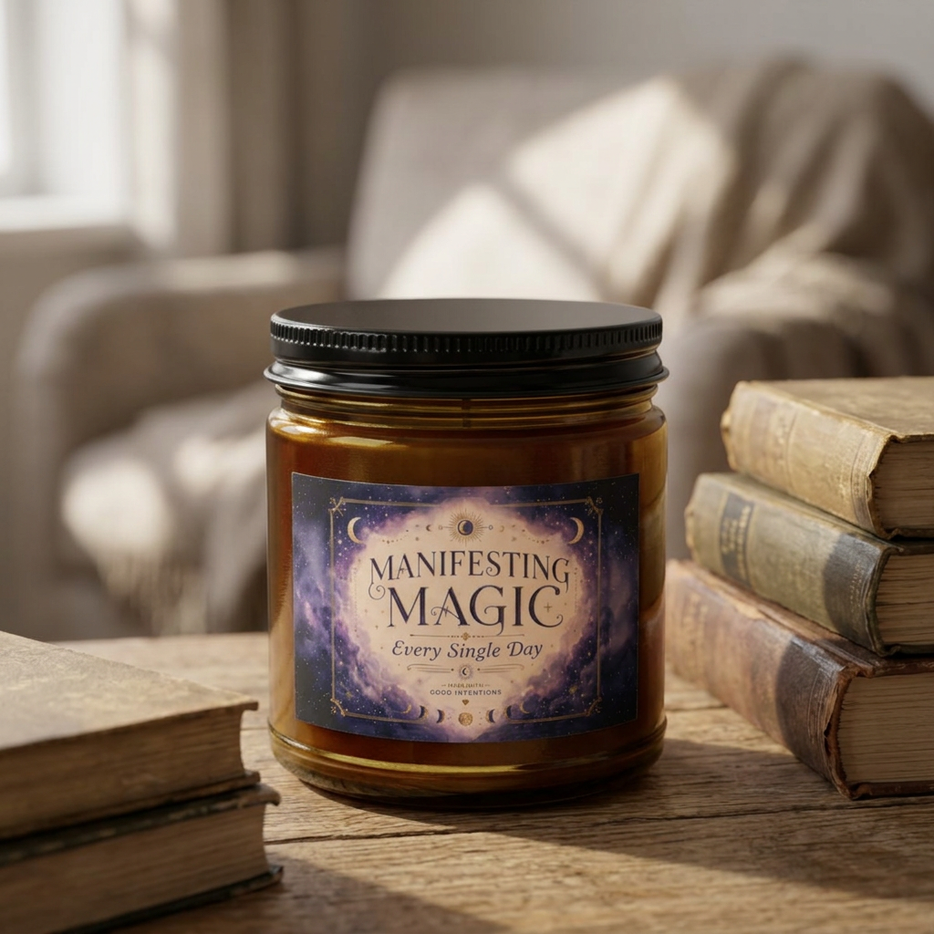 Fall Host Gift Soy Candle - Natural Soy Wax Candle