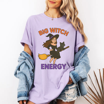 Big Witch Energy – Funny Witchy Graphic Tee