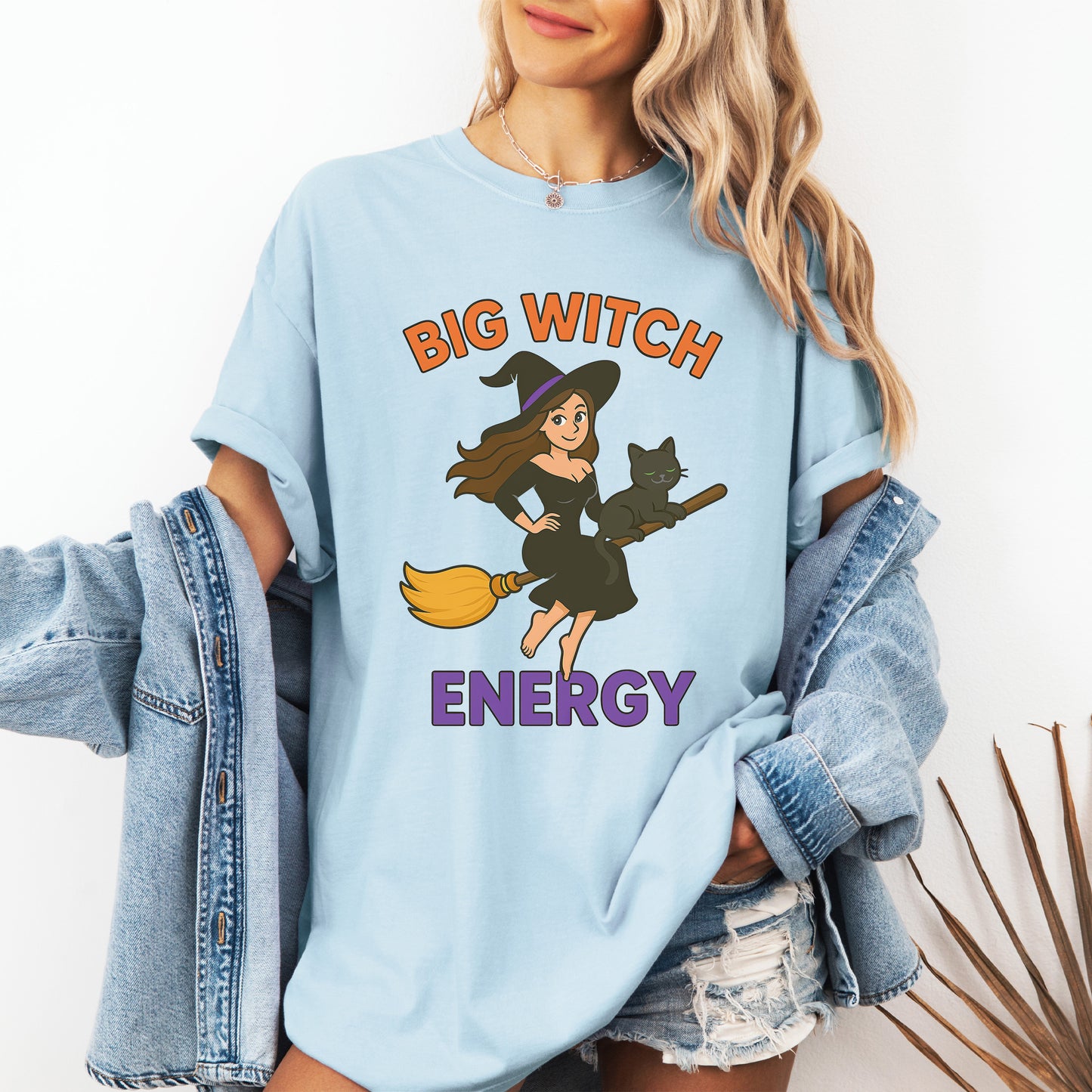 Big Witch Energy – Funny Witchy Graphic Tee