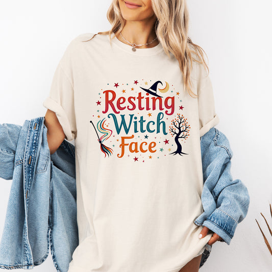 Resting Witch Face -  Funny, Punny & Magical Shirt
