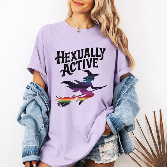 Hexually Active - Wicked Funny T-Shirt