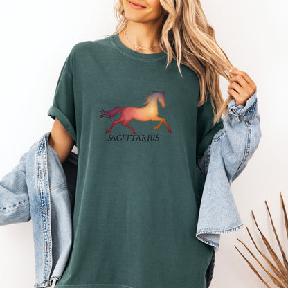 Sagittarius – colorful zodiac horse shirt