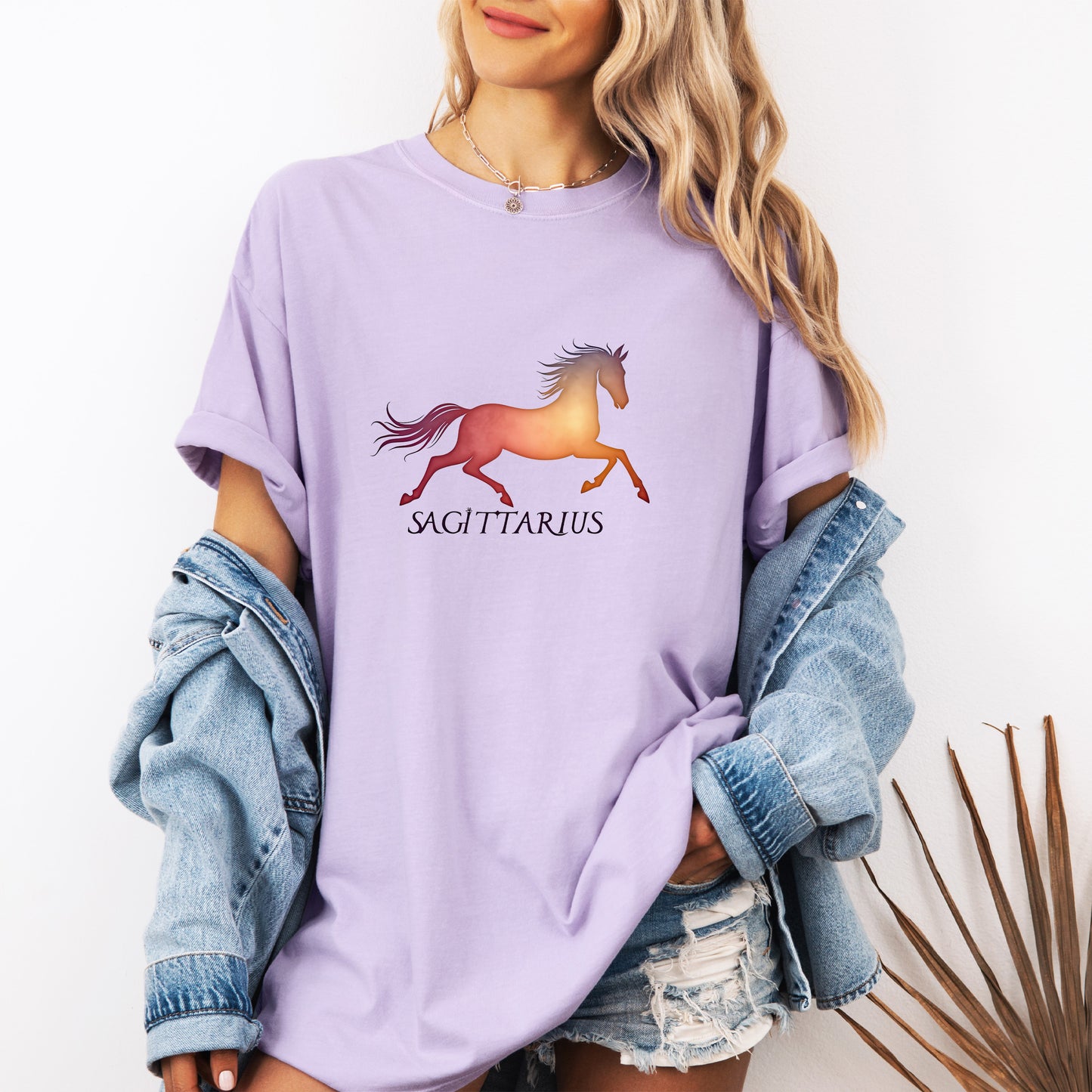 Sagittarius – colorful zodiac horse shirt