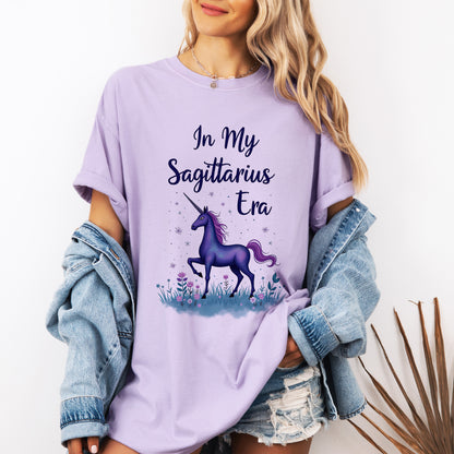 In My Sagittarius Era – Colorful Tee Zodiac Shirt